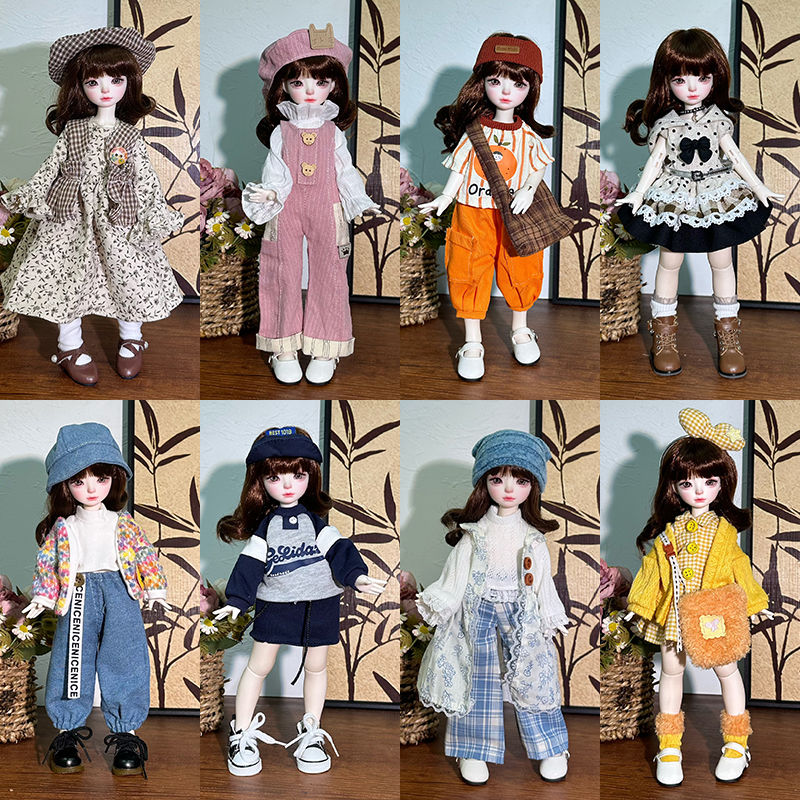 Winter Clothing Clearance - 30cm BJD Doll Clothes for Girls
