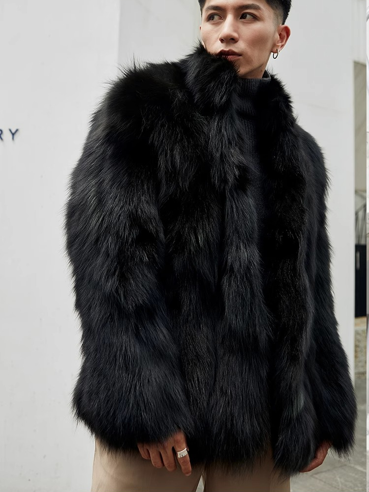 Winter Clothing Clearance - Furry Stand Collar Oversized Thicken Winter
