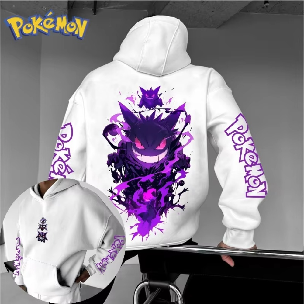 Men's New Pokémon Anime Gengar - Winter Clothing Anime review and price