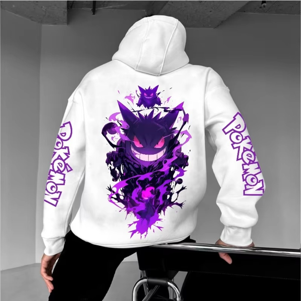 Men's New Pokémon Anime Gengar - Winter Clothing Anime review and price