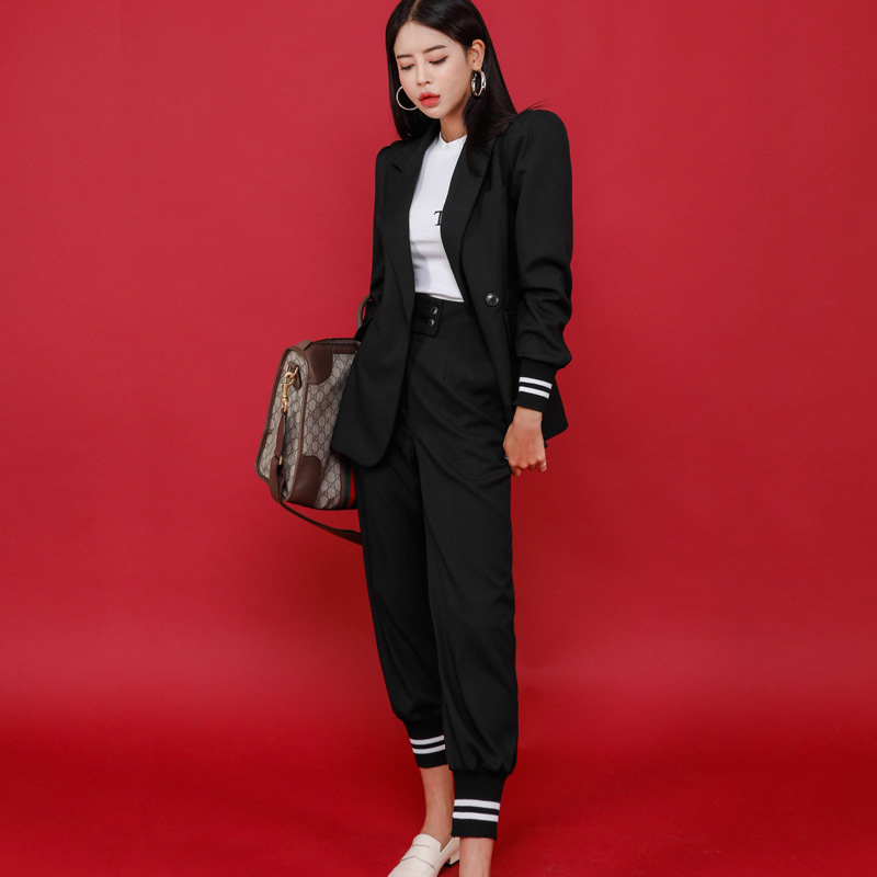 Ele Slim Fit Suit Jaet And Cas - Winter Clothing Korea review and price