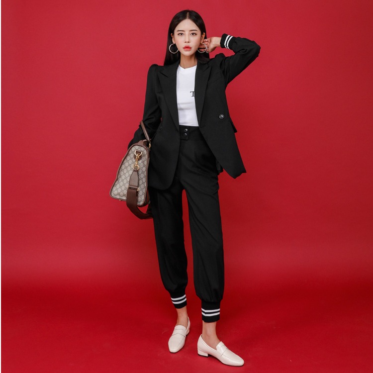 Ele Slim Fit Suit Jaet And Cas - Winter Clothing Korea review and price