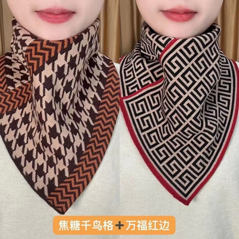 Winter New Triangle Neck Thick - Winter Clothing Korea review and price