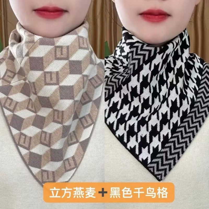 Winter New Triangle Neck Thick - Winter Clothing Korea review and price