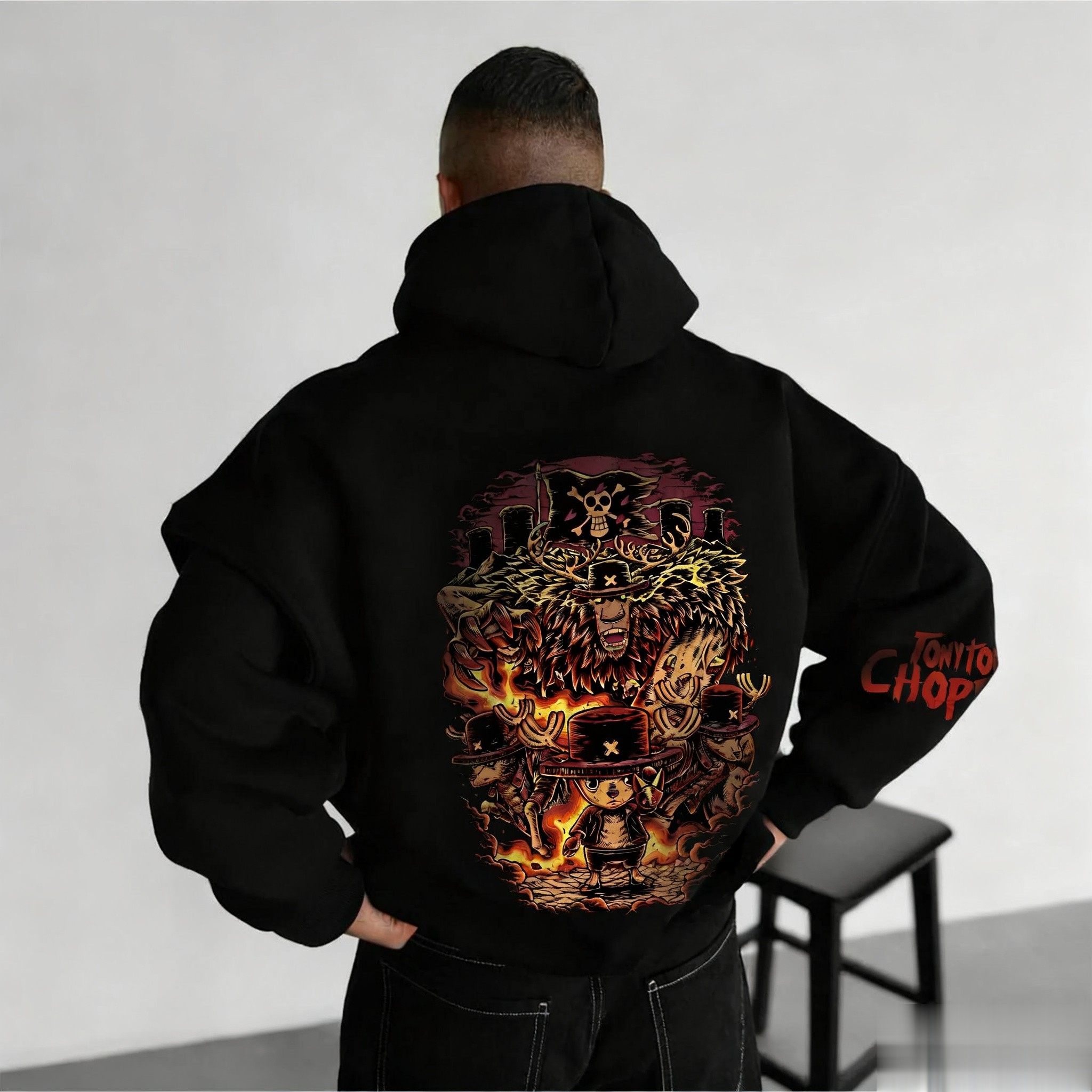 One Piece Chopper Graphic Pull - Winter Clothing Anime review and price