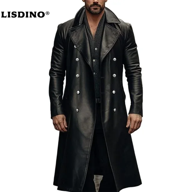 Leather Jacket Men Winter Flee - Winter Clothing Clearance review and price