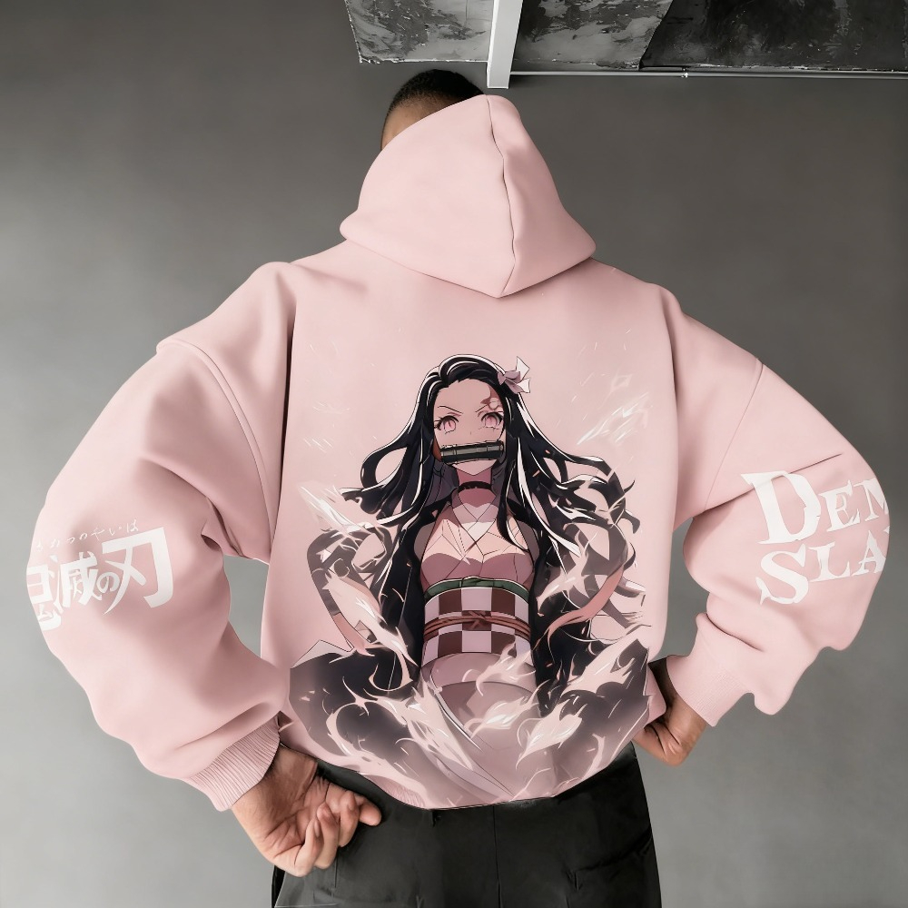 Demon Slayer Men's Hoodie Swea - Winter Clothing Anime review and price