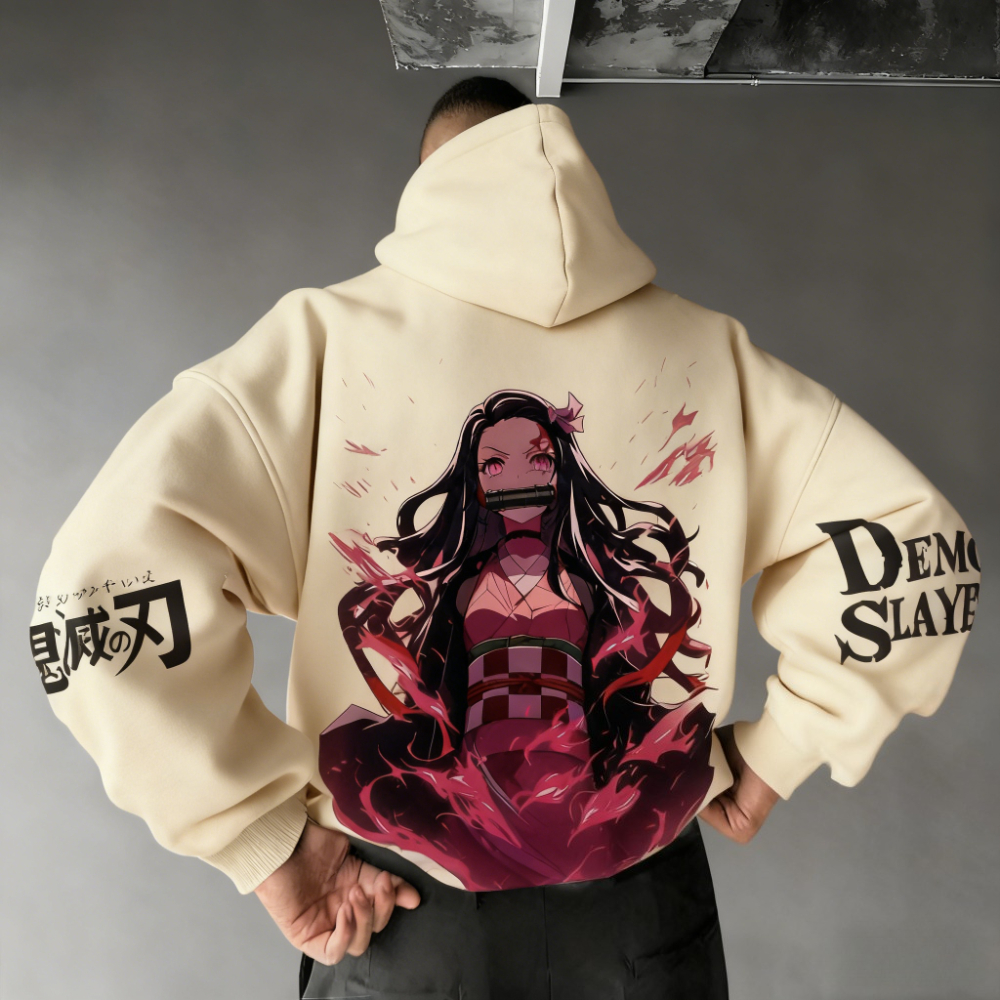Demon Slayer Men's Hoodie Swea - Winter Clothing Anime review and price