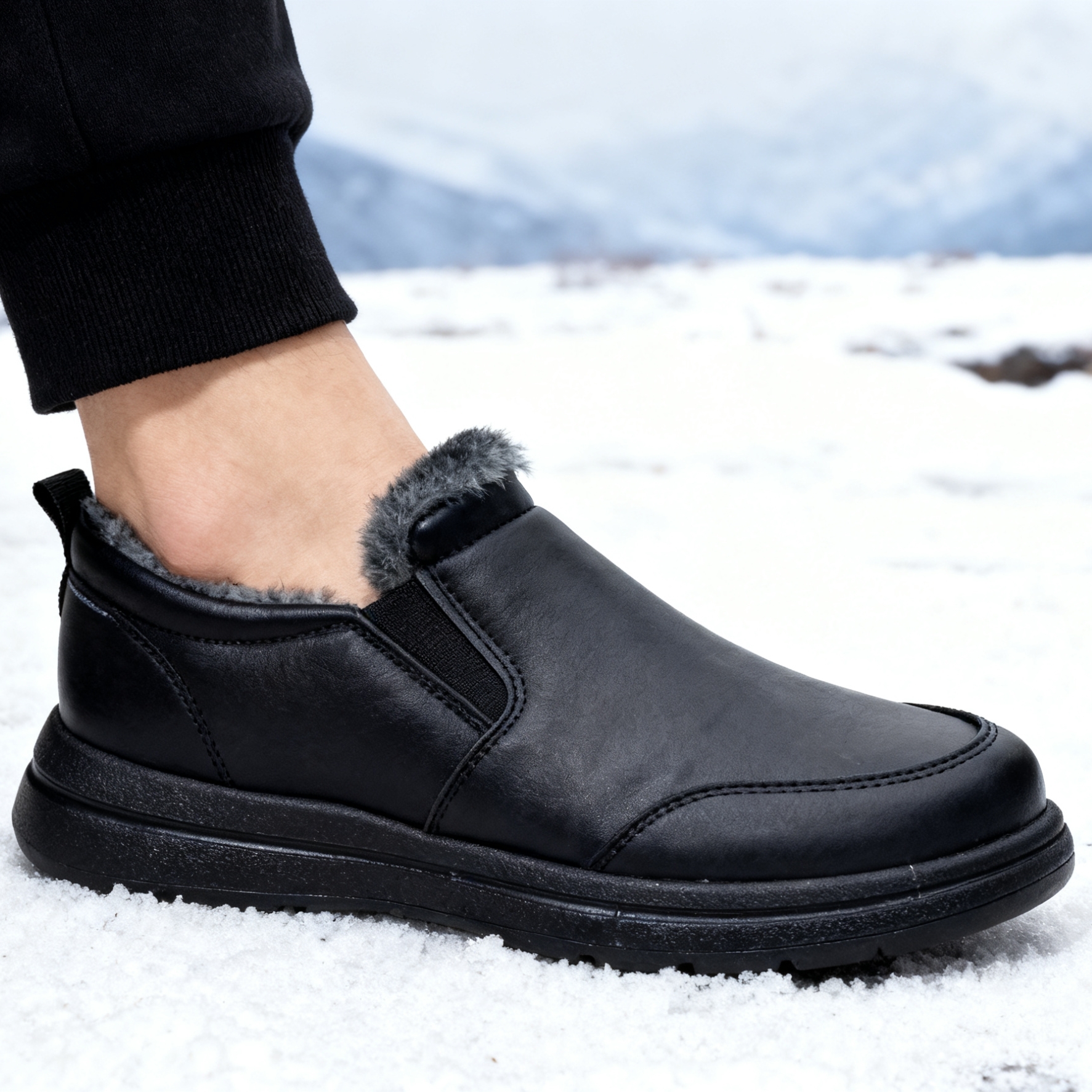 Men's Faux Fur Lined Winter An - Snow Boot Fur Lined review and price