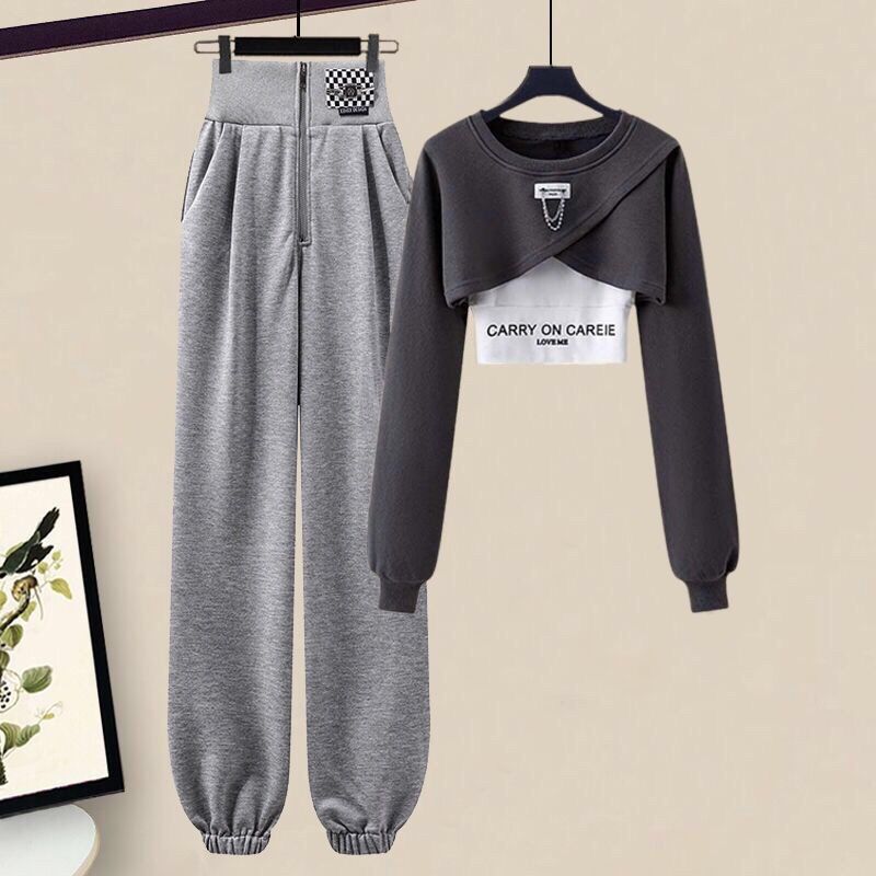 Korean Elegant Sportswear Suit - Winter Clothing Korea review and price