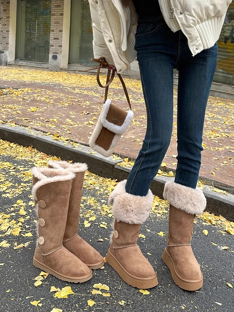 Winter Plush Lined Extra Warm  - Snow Boot Fur Lined review and price