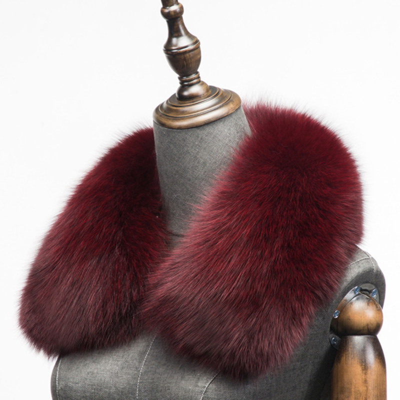 Winter Natural Fox Fur Scarf S - Winter Clothing Clearance review and price