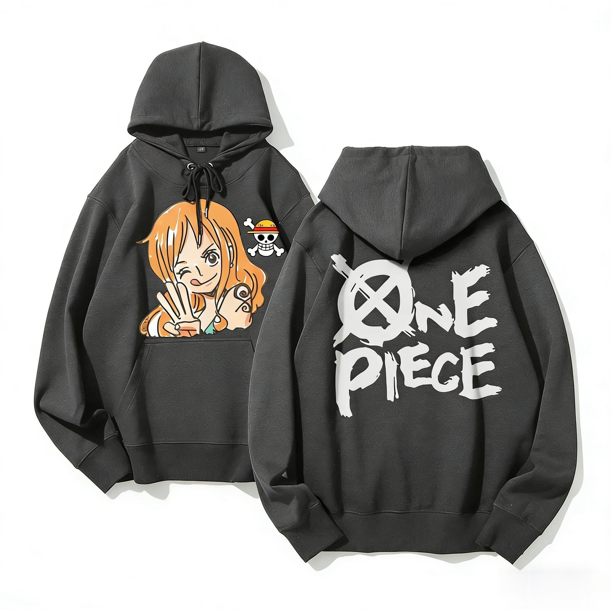 One Piece Nami Anime Hoodie Me - Winter Clothing Anime review and price