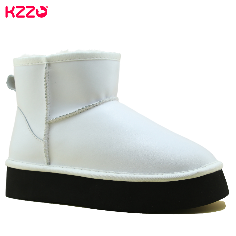 KZZO Women's Waterproof Sheeps - Snow Boot Fur Lined review and price
