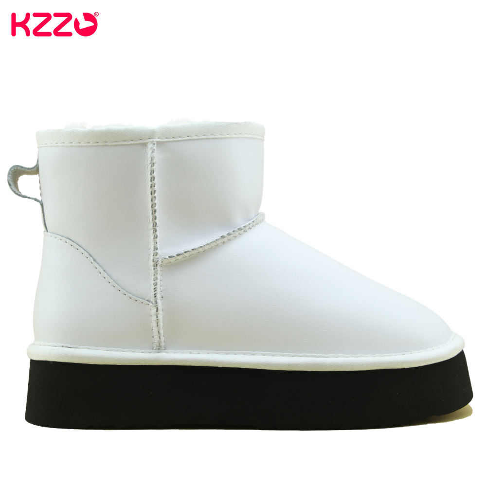 KZZO Women's Waterproof Sheeps - Snow Boot Fur Lined review and price
