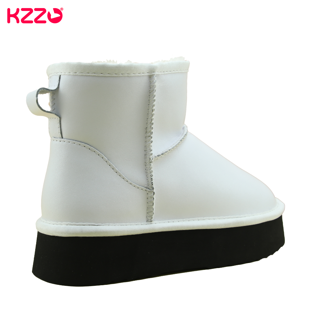 KZZO Women's Waterproof Sheeps - Snow Boot Fur Lined review and price
