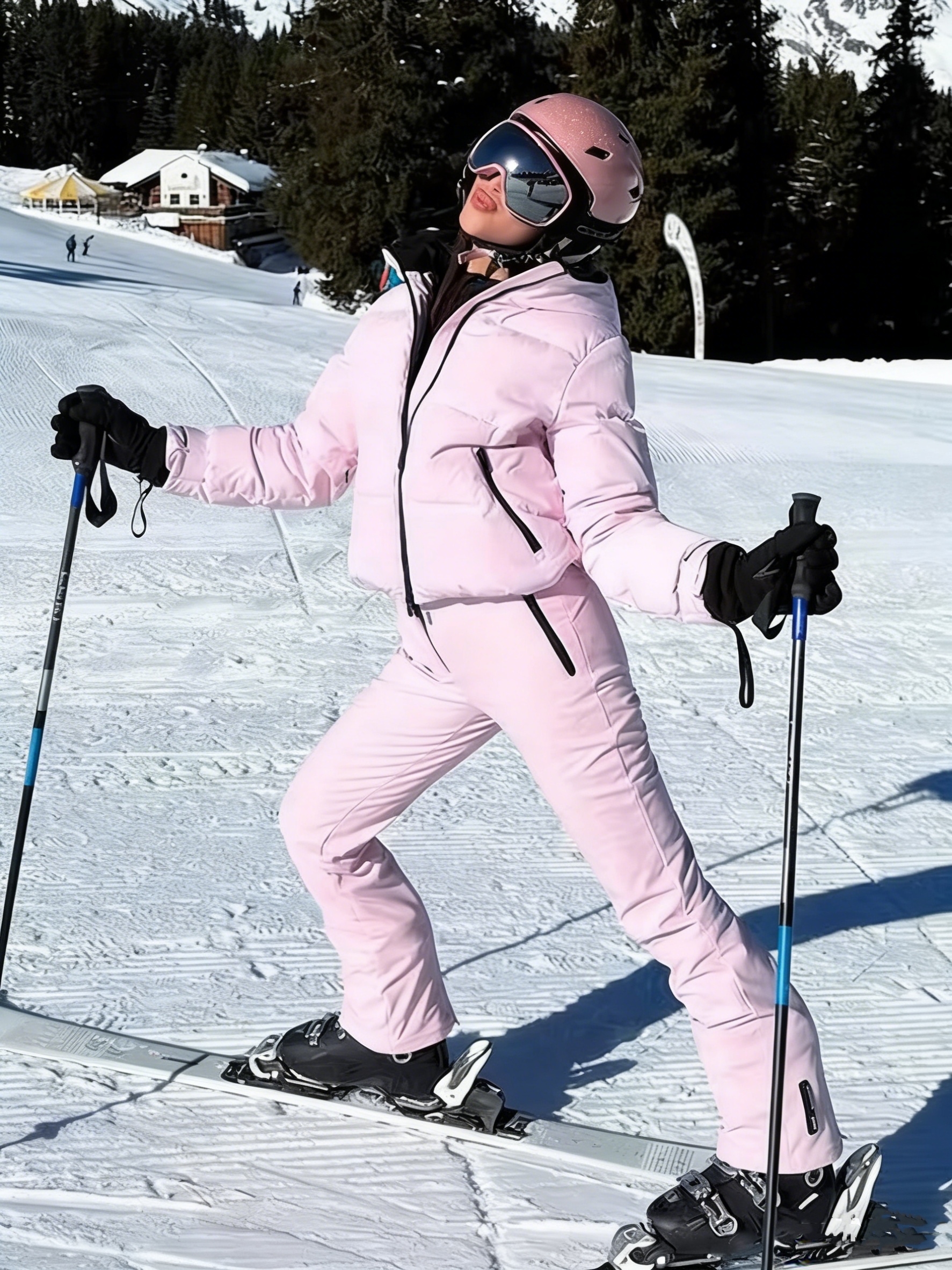Winter Pink Thicken Warm Women - Winter Clothing Color review and price