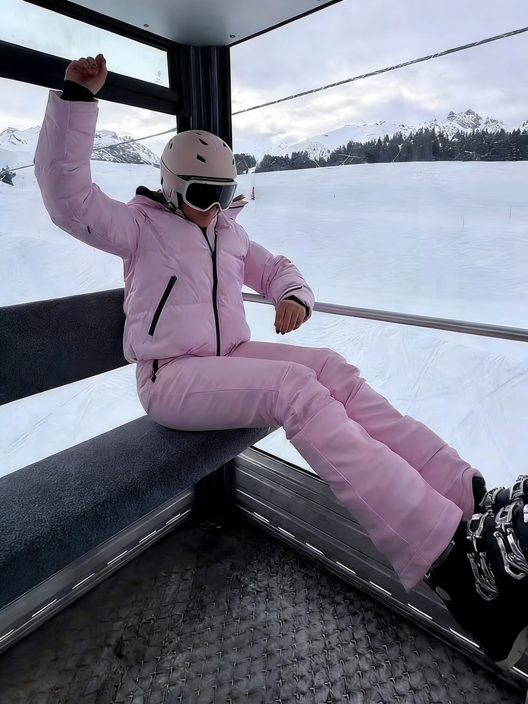 Winter Pink Thicken Warm Women - Winter Clothing Color review and price