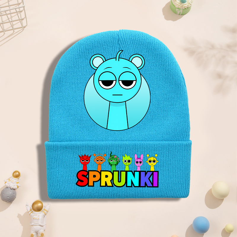 Sprunki Knitted Hat for Childr - Winter Clothing Anime review and price