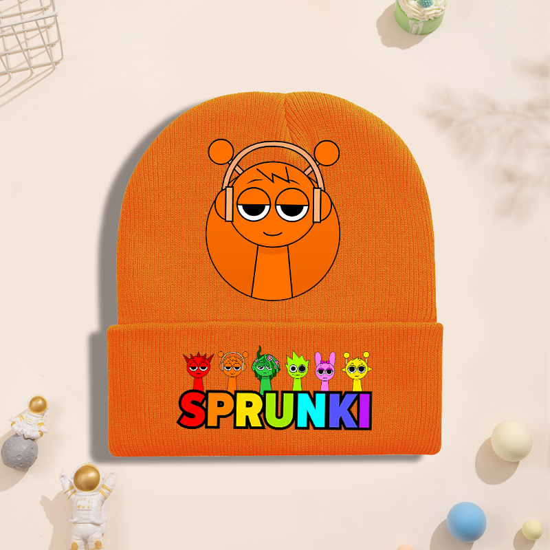 Sprunki Knitted Hat for Childr - Winter Clothing Anime review and price