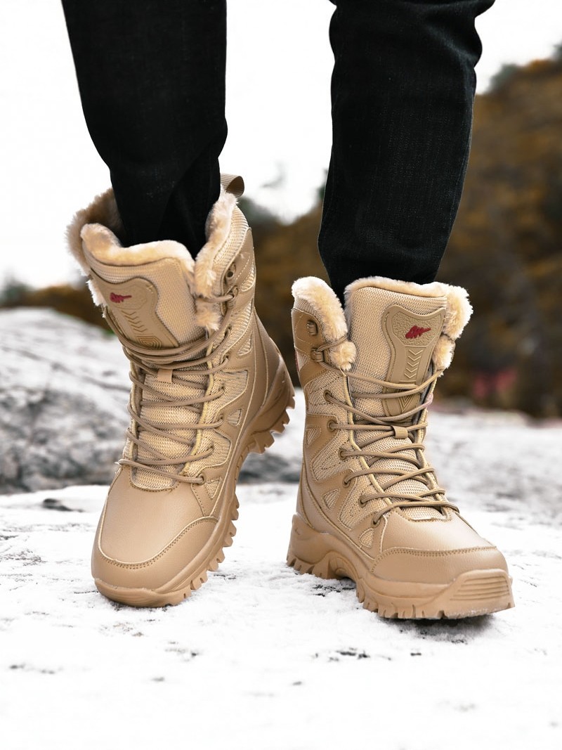 Men's Winter Snow Boots Thicke - Snow Boot Fur Lined review and price