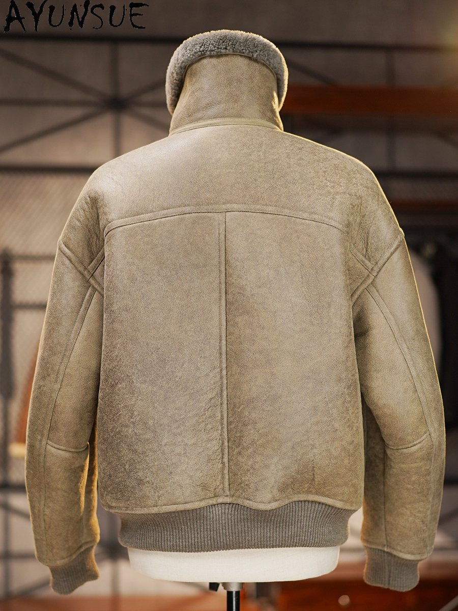 AYUNSUE High-end Natural Fur C - Winter Clothing Clearance review and price