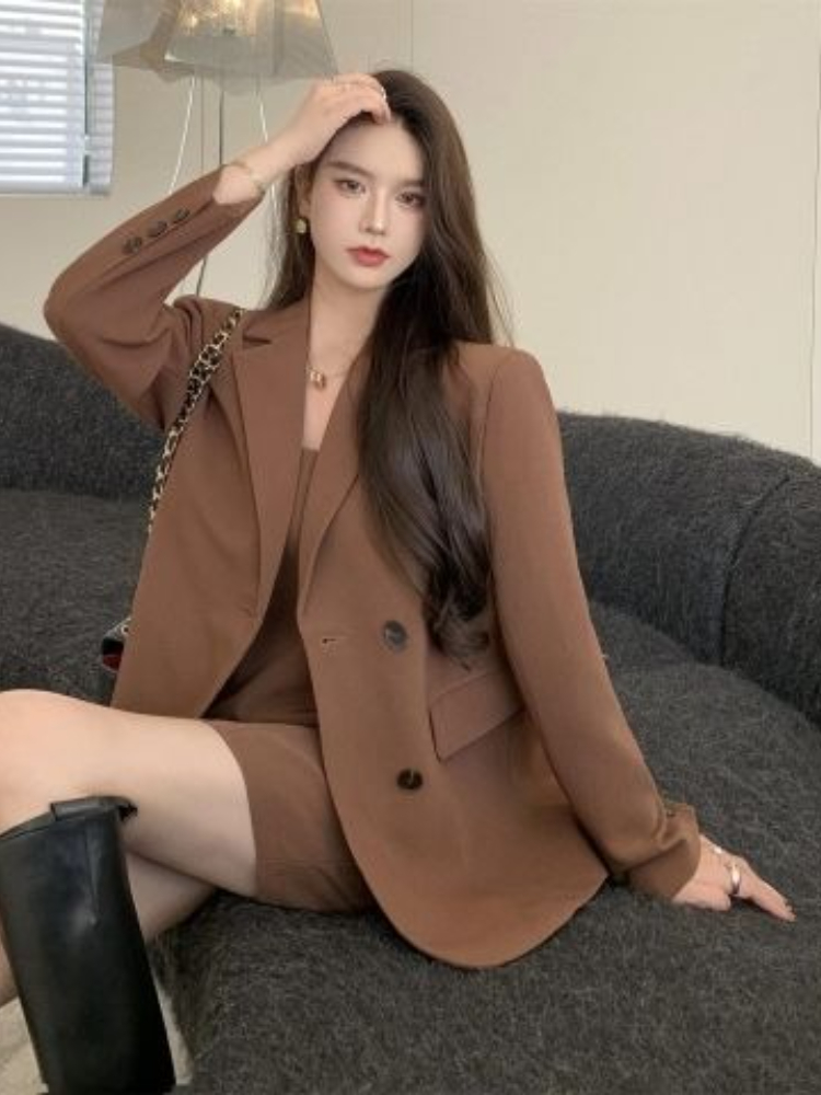 Autumn Winter Brown Elegant 2  - Winter Clothing For Sale review and price