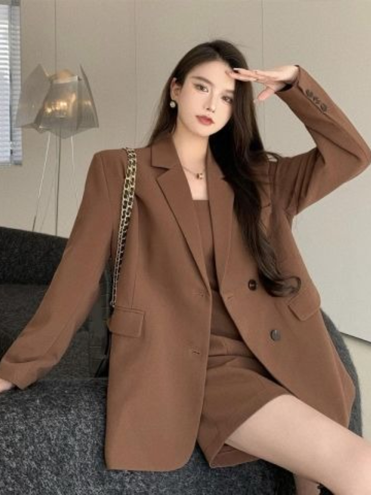 Autumn Winter Brown Elegant 2  - Winter Clothing For Sale review and price