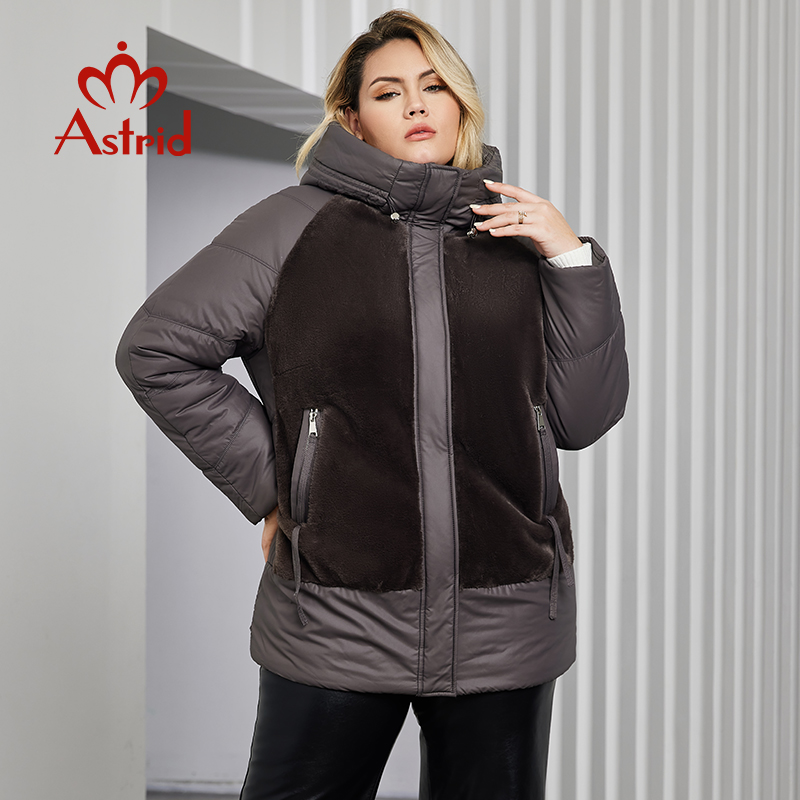 Astrid Plus Size Winter Jacket - Winter Clothing Color review and price