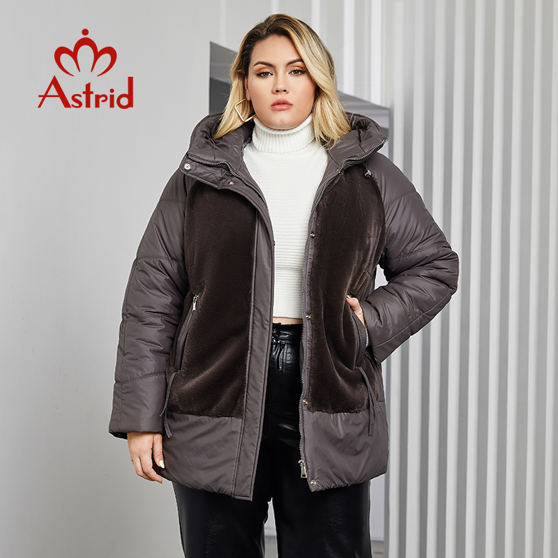 Astrid Plus Size Winter Jacket - Winter Clothing Color review and price