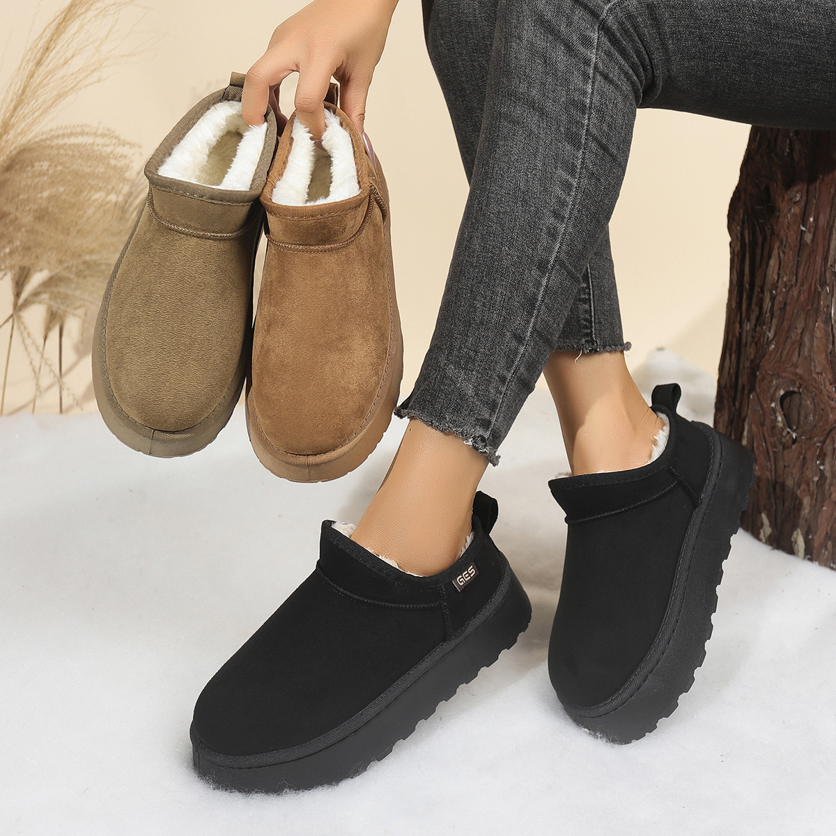 Winter Women Thermal Insulated - Snow Boot Fur Lined review and price