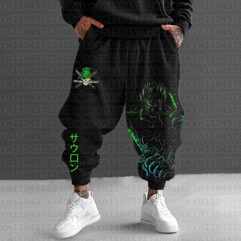 2026 One Piece Men's Pants Spo - Winter Clothing Anime review and price