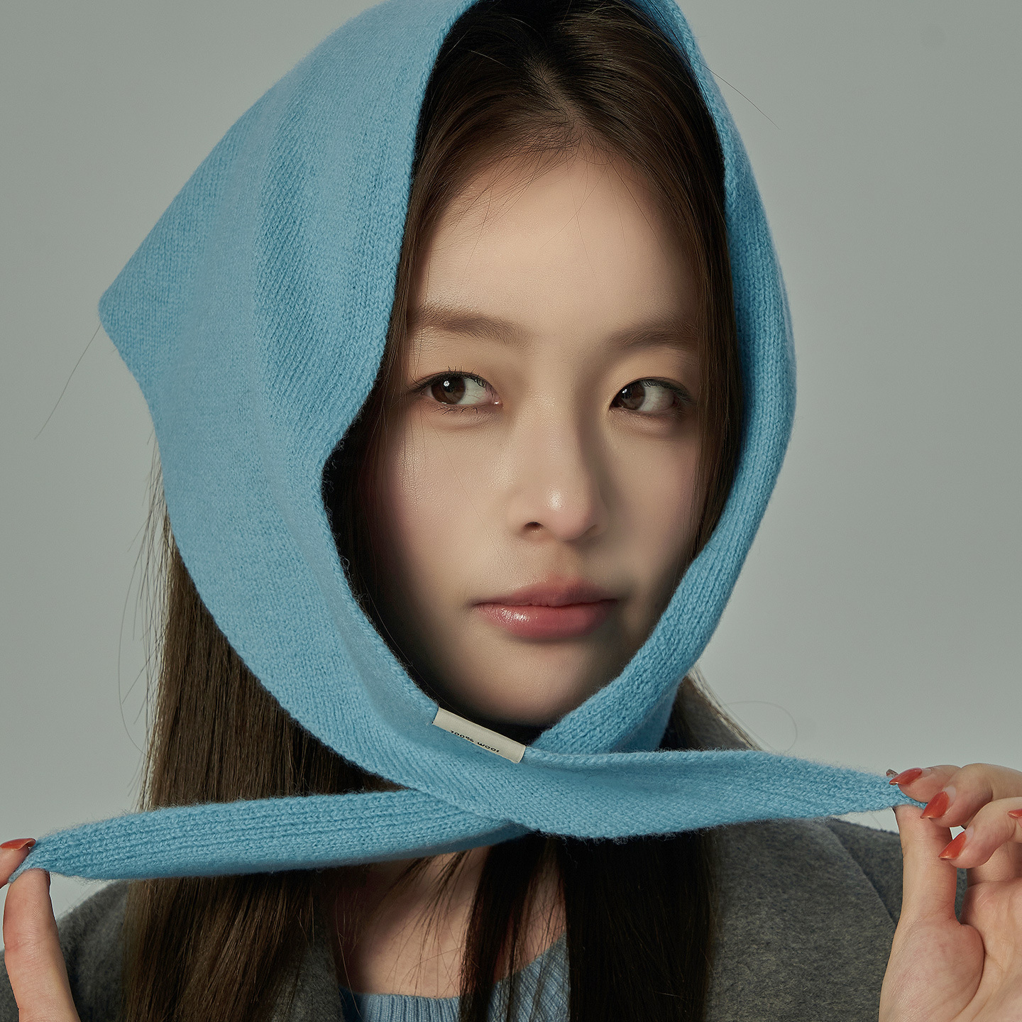 Luxury Women 100% Wool Scarf S - Winter Clothing Korea review and price