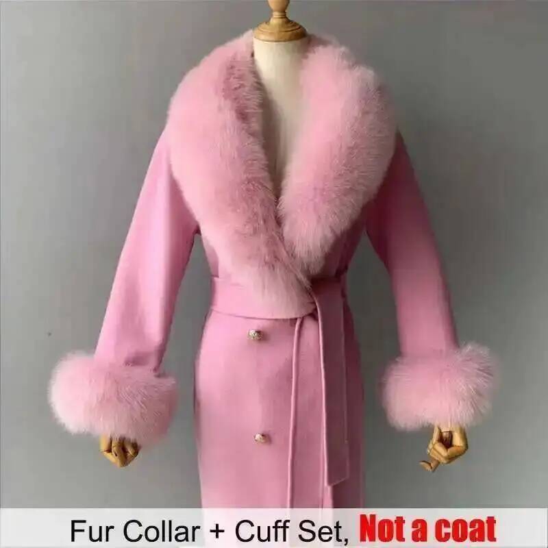 Real Fur Collar And Cuffs Set  - Winter Clothing Equipment review and price