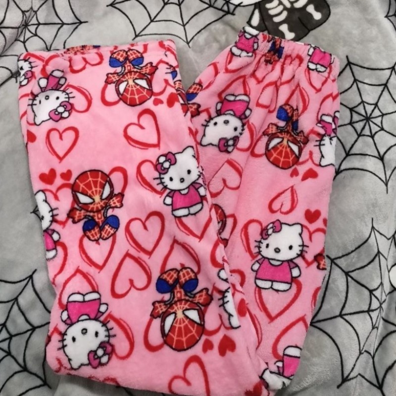 Hot Hello Kitty Flannel Pajama - Winter Clothing Anime review and price