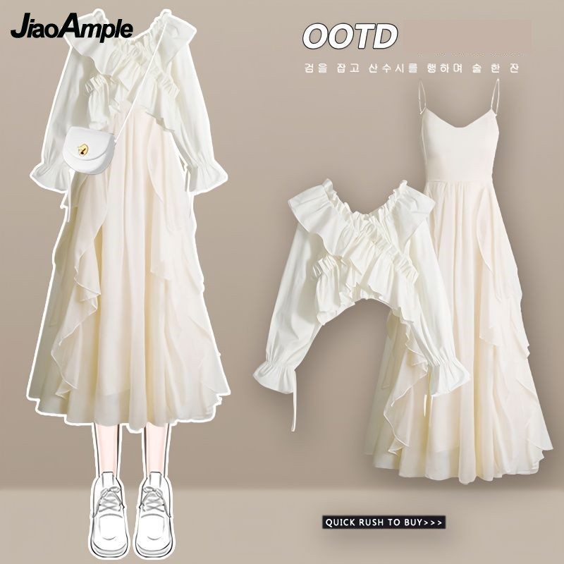 Women's Dress Set 2026 Spring  - Winter Clothing Korea review and price