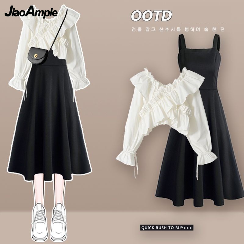 Women's Dress Set 2026 Spring  - Winter Clothing Korea review and price