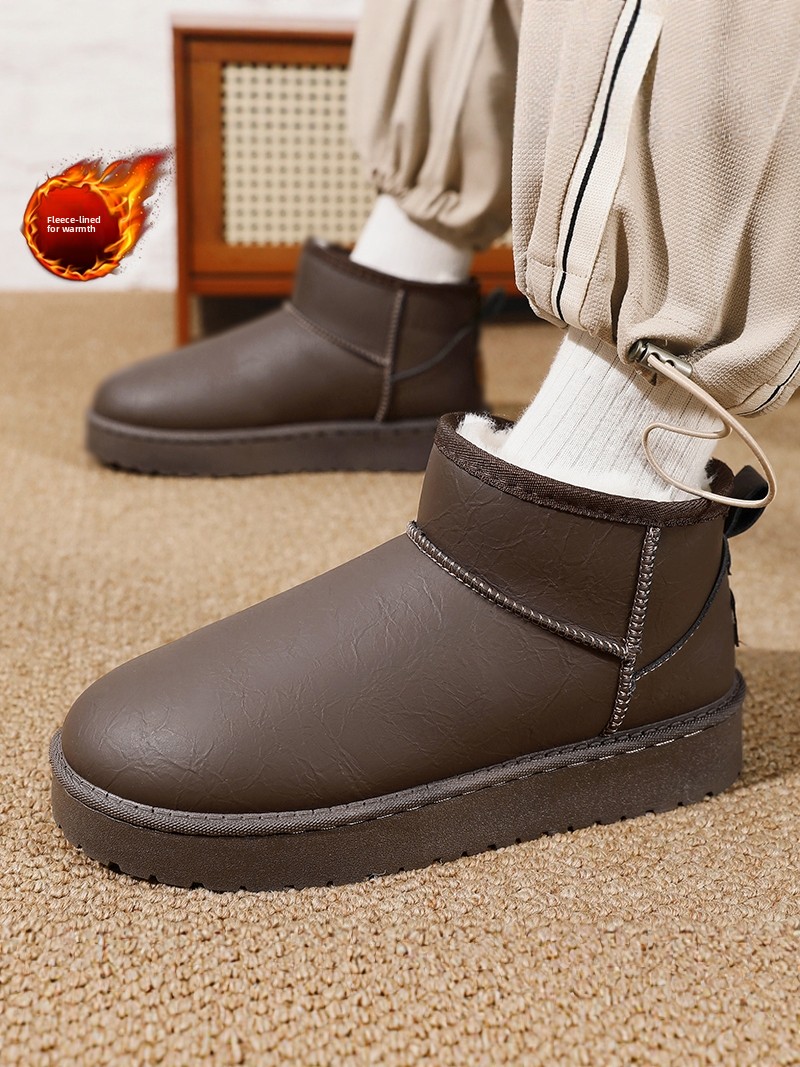 Men's Winter Snow Boots Fleece - Snow Boot Fur Lined review and price