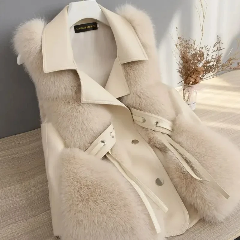 Solid Color Waistcoat Woman La - Winter Clothing On Sale Women'S review and price