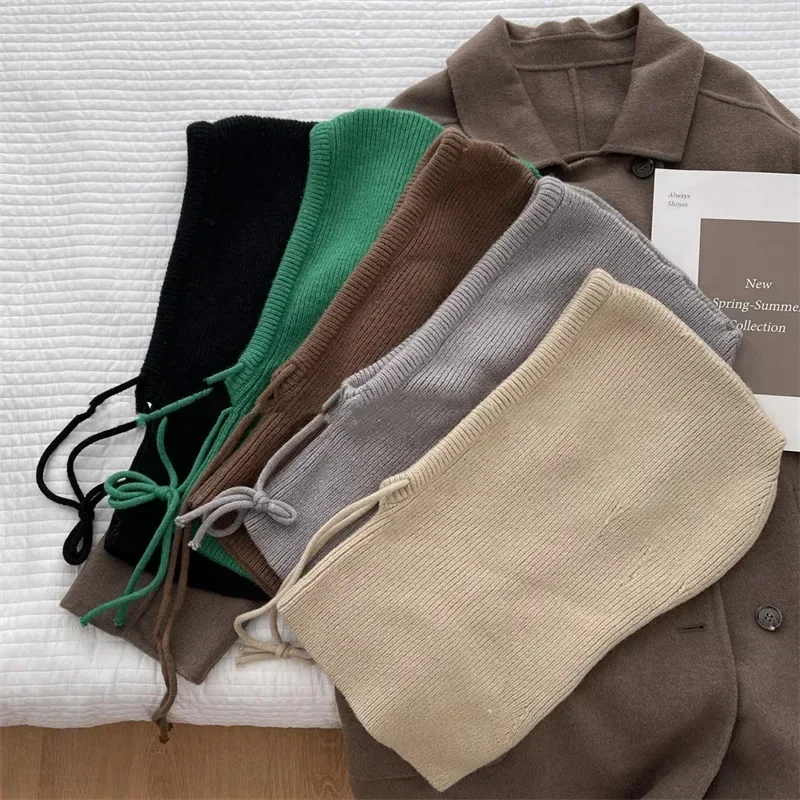 Knitted Hooded Winter Balaclav - Winter Clothing Korea review and price