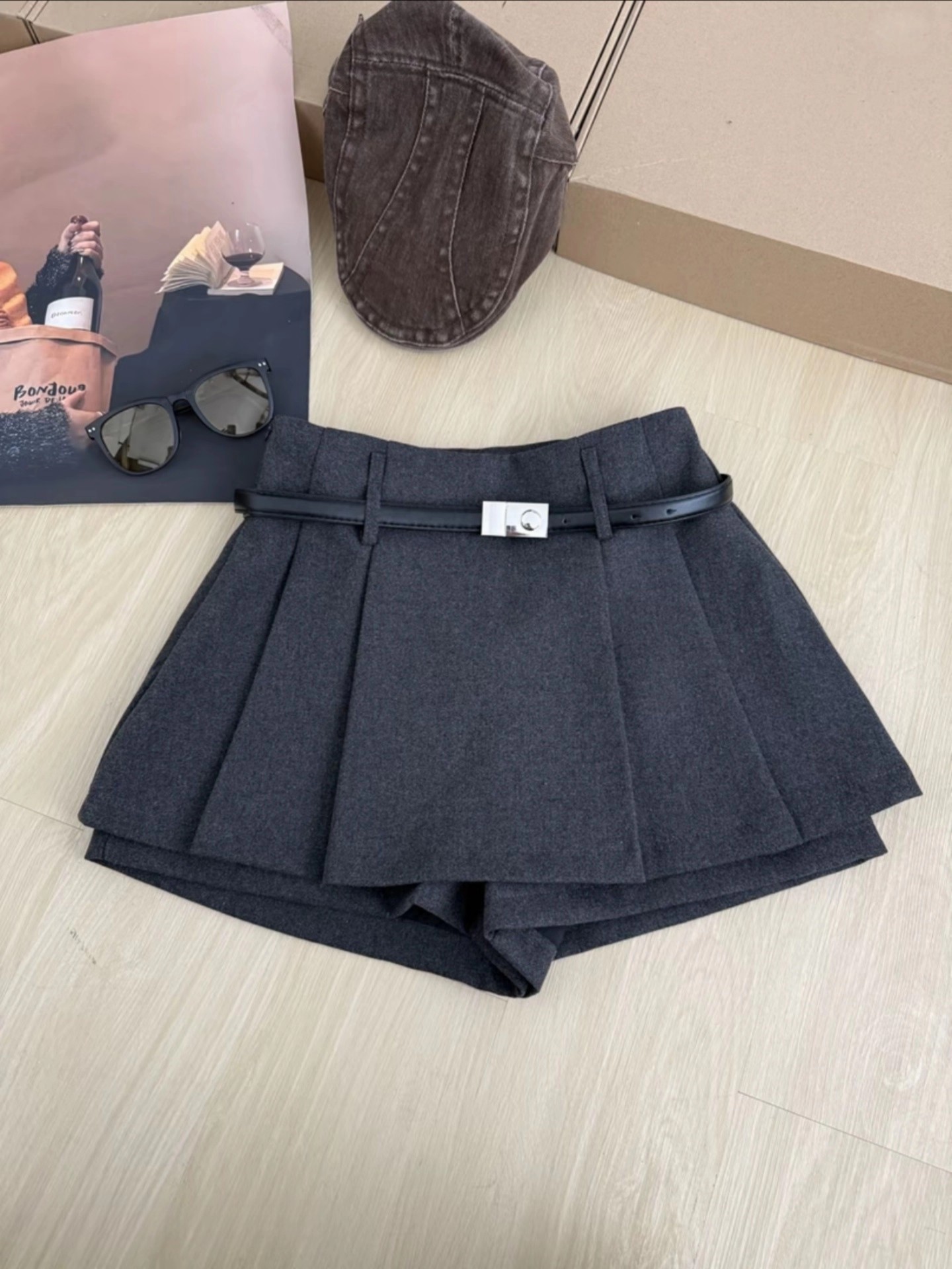 Autumn Winter Plaid Half-lengt - Winter Clothing Korea review and price