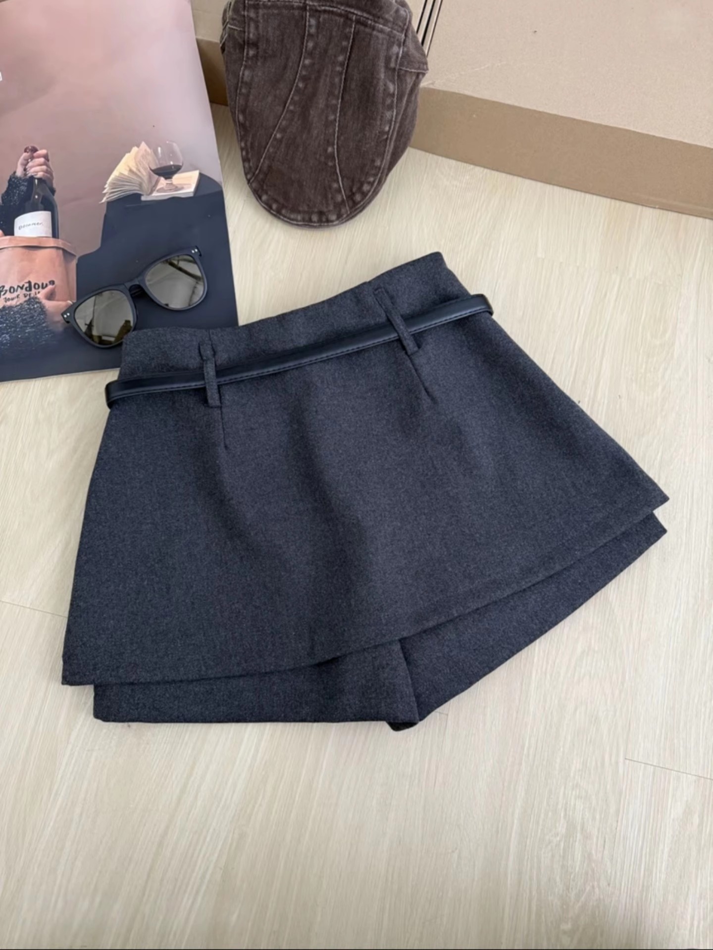 Autumn Winter Plaid Half-lengt - Winter Clothing Korea review and price