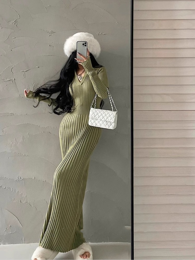 Sexy Daring Female Knit Dress  - Winter Clothing On Sale Women'S review and price