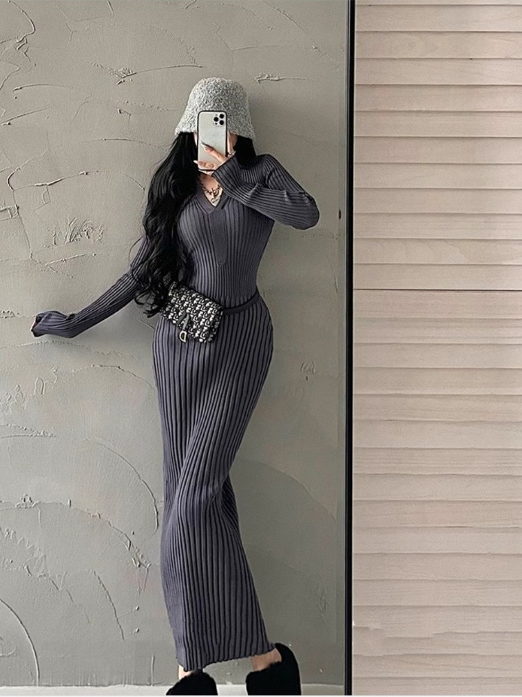 Sexy Daring Female Knit Dress  - Winter Clothing On Sale Women'S review and price